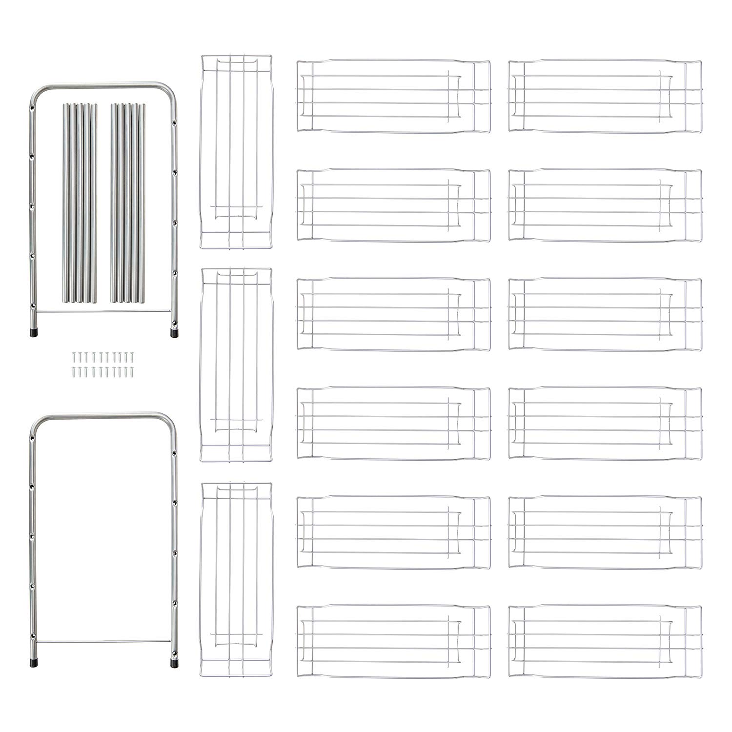 Rice rat Can Organizer for Pantry, Can Rack Can Storage Dispenser for Canned Food (5 tiers)