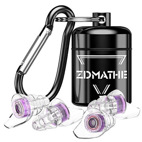 ZDMATHE 2 Pack Earplugs