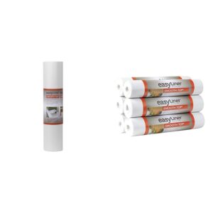 duck smooth top easyliner, 20" x 24', 1-roll, white & smooth top easyliner, 12" x 24', 6-rolls, white