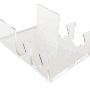 THB Products 2 Piece Modern Dinnerware Plate Upright Display Stand Holder (Item# 101176)