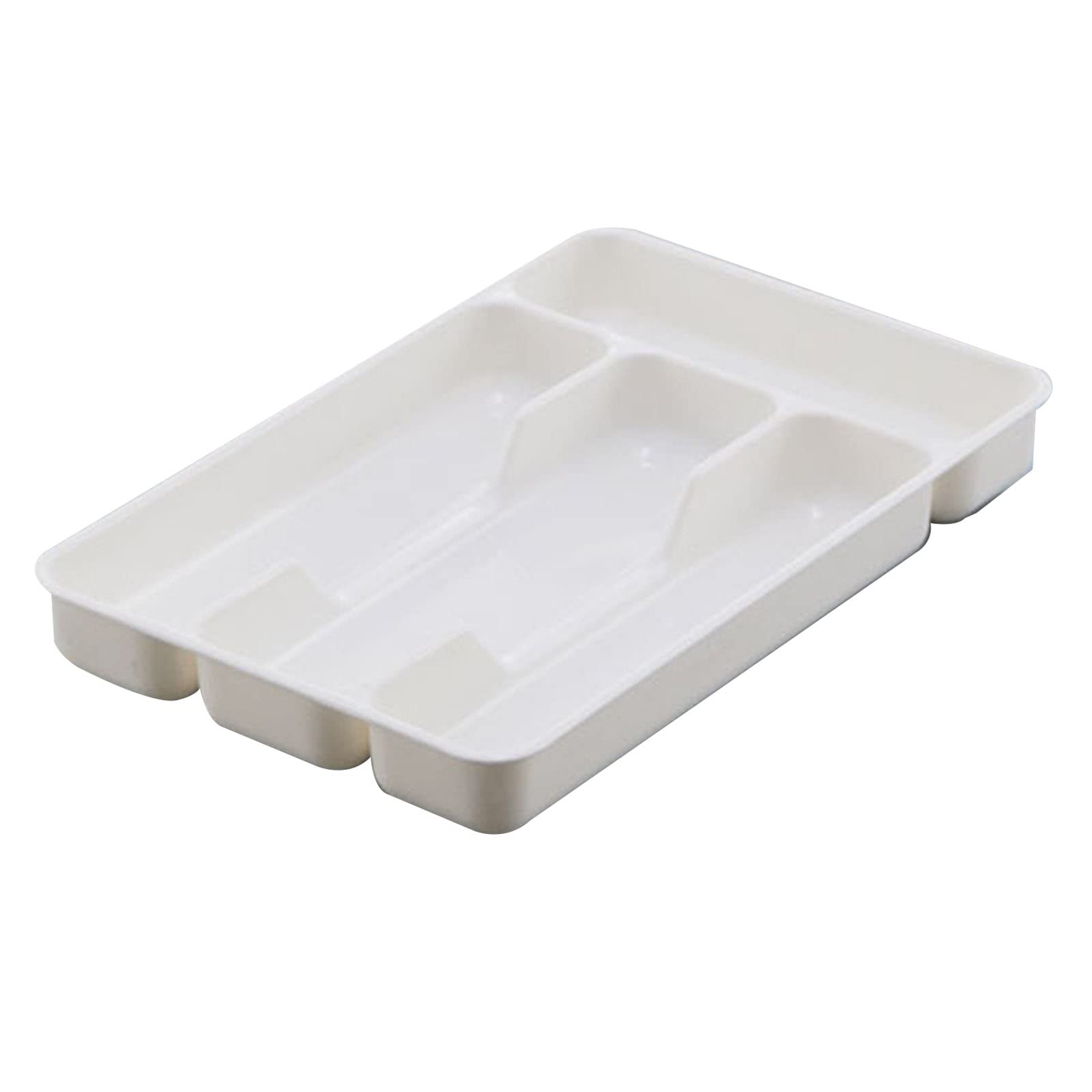 beertoy 2pcs Cutlery Storage Tray Tableware Organizer Spoon Fork Separation Box Kitchen Drawer Container for Cabinet Home tableware organizer for cabinet