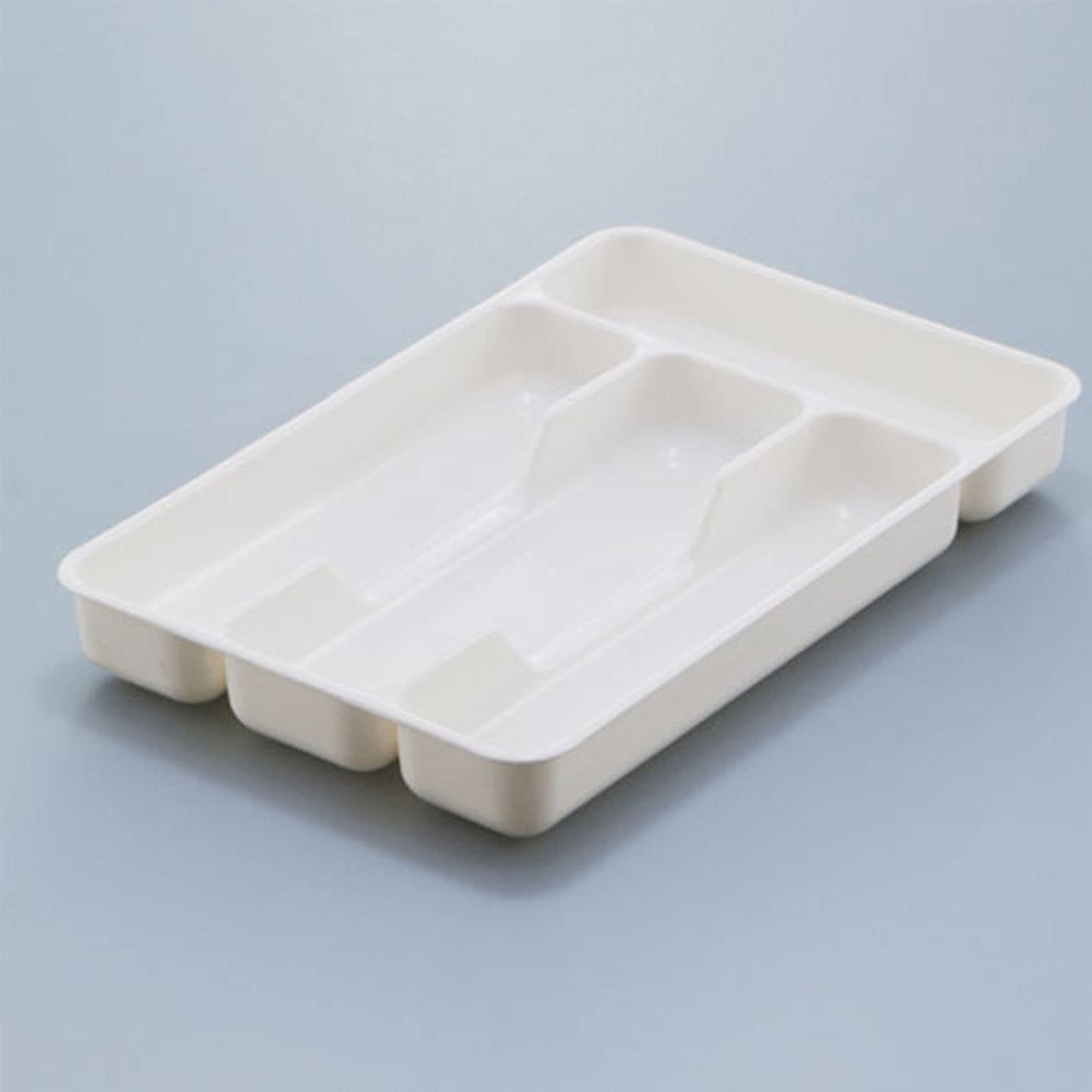 beertoy 2pcs Cutlery Storage Tray Tableware Organizer Spoon Fork Separation Box Kitchen Drawer Container for Cabinet Home tableware organizer for cabinet