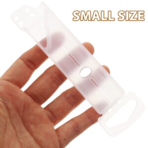 Luxshiny Knoves 6pcs Plastic Knife Case Clear Covers Sleeves Knives Guard Universal Sheath Blade Guards Protector for Bread Carving Chef Cleaver Kitchen Knife 13.5X3.85X0.5CM Chef Backpack