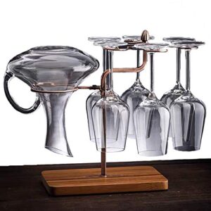 nilican wine glass holder stemware racks kitchen bar table decoration metal drying rack cutlery storage rack