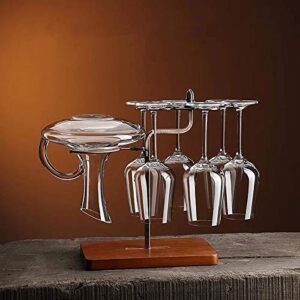 NILICAN Wine Glass Holder Stemware Racks Kitchen Bar Table Decoration Metal Drying Rack Cutlery Storage Rack