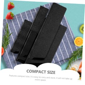 Cabilock 25 Pcs Blade Protection Jacket Cutter Sleeves Cutter Protector Sleeve Universal Guard Kitchen Guard Blade Protectors Cutter Safe Cover to Open Meat Cleaver Abs