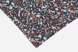 terrazzo contact paper | shelf liner | drawer liner | peel and stick paper 113 18in x 96in (8ft)