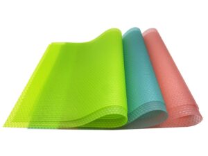 cafurty 6 pcs refrigerator liners, can be cut refrigerator mats waterproof fridge pads vegetable fruits fresh pad drawer table placemats cabinet protective pads shelves mats