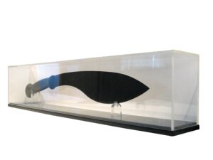 rcs plastics single knife display case, 24 inch (50024)