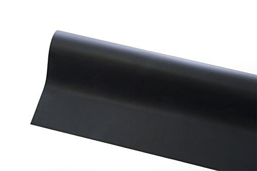 Con-Tact Brand Surfaces Professional Grade Surface Covering | Premium Quality, Durable, and Versatile Self-Adhesive Roll for Home and Office Use | 6-Feet by 2-Feet, Black Embossed