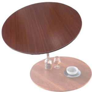webup solid wood lazy susan turntable 20-40inch large rotating tray kitchen bearing plate for countertop table, wooden tabletop turntable(acacia wood) (size : 100cm/38inch)