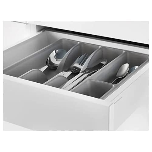 IKEA Smacker Cutlery Tray, Grey 31x26 cm (12x10 ") - Sold By Bunnings Home