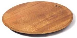 wine cask lazy susan by wine barrel creations inc.