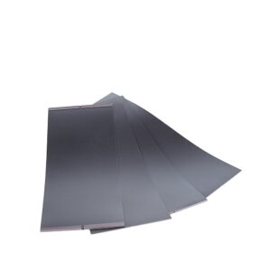 origami r-liner-b liner for book shelf, black