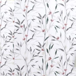 Shelf Drawer Liner Floral and Leaf Wallpaper Contact Paper Self-Adhesive Removable Rustic Wallpaper for Wall Film