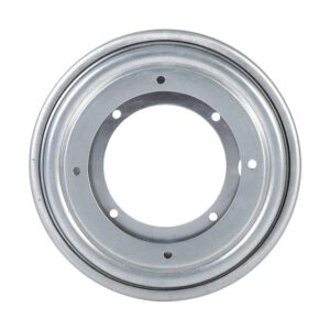 lazy susan bearing, 4 types heavy duty round shape galvanized lazy susan turntable bearing rotating swivel plate, swivel plate (size:5.5寸-银色)