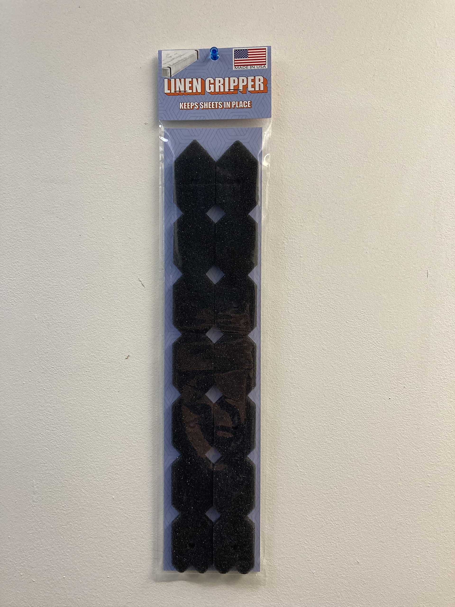 Dr. Handy's Linen Gripper, Charcoal Grey, 0.25x15.5x1.5