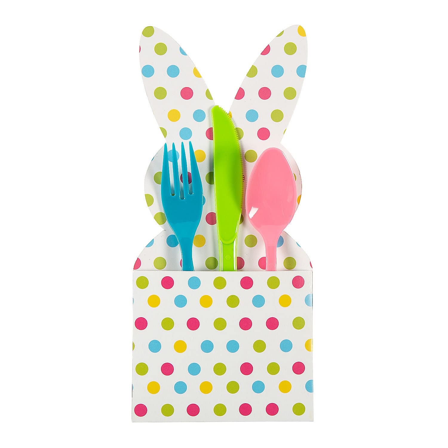 Fun Express Easter Cutlery Holders - 12 Pieces