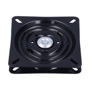 7in chair turntable base square rotating swivel plate 180 degree automatic rebound dual bearings run for furniture chairs,bar chairs,office chairs,car chairs, display racks