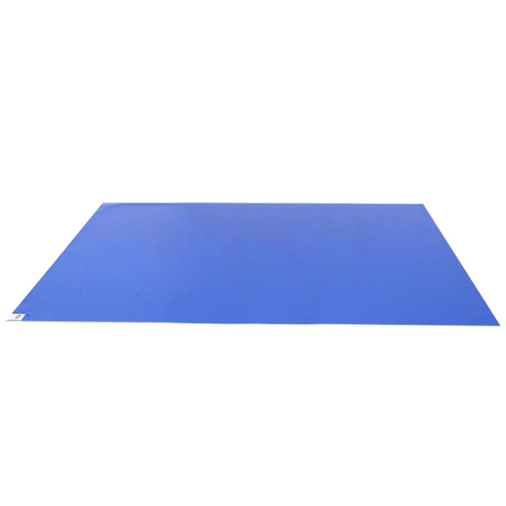 Sticky Mats - Blue Adhesive Mats - Cleanroom Sticky Mats - 30 Sheets Per Mat - Sticky Floor Mats Peel Off for Laboratories, Homes, Construction, Remove Dust and Dirt from Shoes 18X24inch