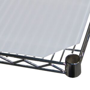 18" Deep x 60" Wide Plastic Shelf Liner