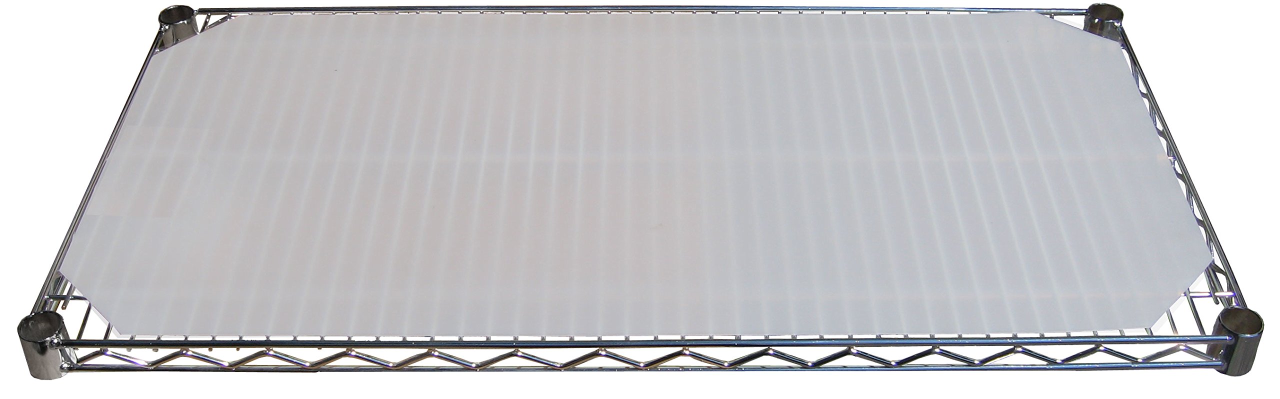 18" Deep x 60" Wide Plastic Shelf Liner