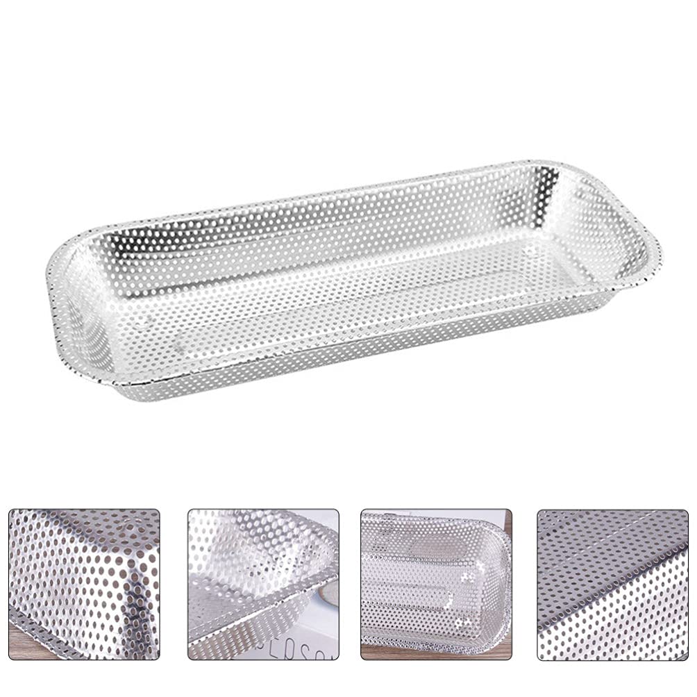 DOITOOL Dishwasher Cutlery Basket Dishwasher Silverware Basket Stainless Steel Cutlery Flatware Organizer Tray Spoon Fork Basket Kitchen Utensil Holder for Home Dishwasher Silverware Tray