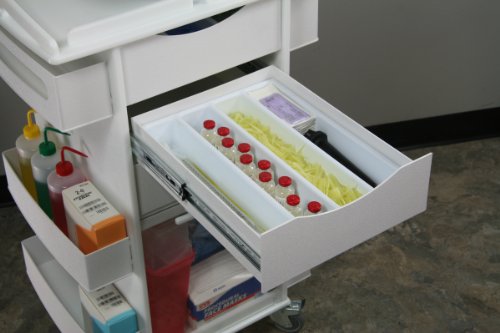 TrippNT 4 Long Compartment Drawer Organizer