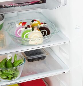 kuber industries 6 pieces pvc refrigerator/fridge multipurpose drawer mat set(white)-ctktc32293