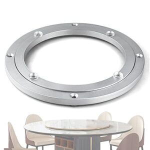 heavy duty lazy susan turntable bearing rings, aluminium alloy 360 degree rotating turntable base bearing, Ø 12-100 cm round swivel plate for kitchen dining table