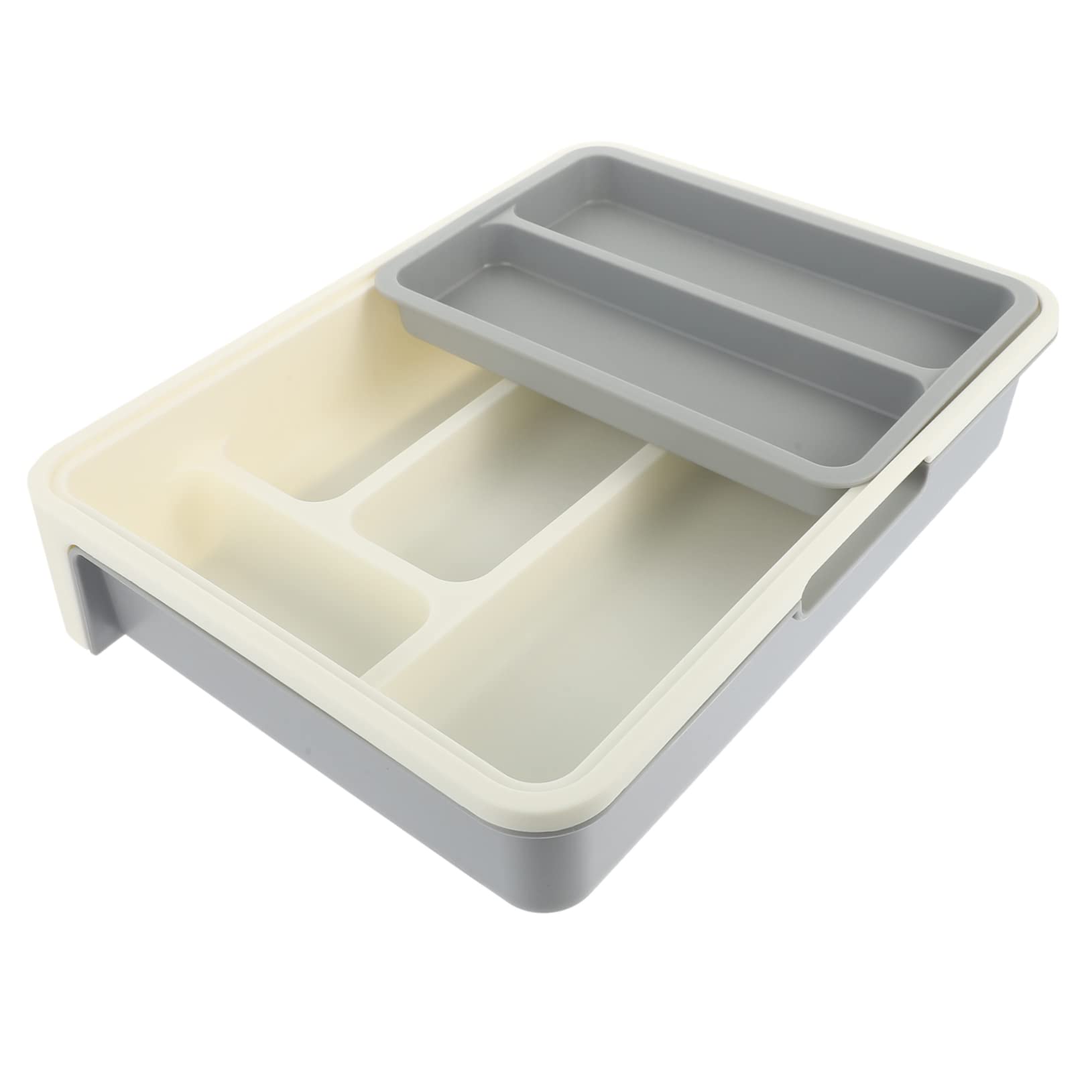 Cabilock 1 Set household utensil case portable utensil storage holders household cutlery organizer household products tableware Finishing tray drawer cutlery organizer Chopsticks