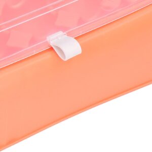 24 egg tray, egg carton, shell design, breathable ventilation, visible from the kitchen Orange