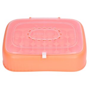 24 egg tray, egg carton, shell design, breathable ventilation, visible from the kitchen Orange