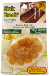 economy kitchen accessory sink fresh lemon 12 count