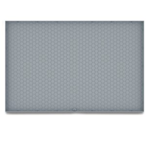 Under Sink Mat Waterproof, Under Sink Liner with Drain Hole, Kitchen Bathroom Silicone Cabinet Liner Hold up to 3.3 Gallons Liquid (Grey), Gray, 34 inches * 22 inches * 1 inches