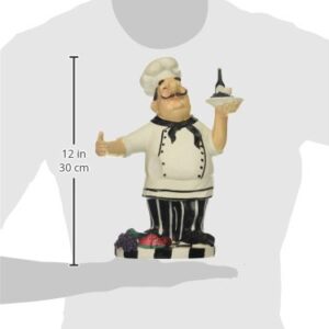 Chef Wine Bottle Holder 8.25x5.75x11.75"