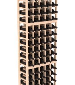 Wine Racks America InstaCellar Wine Rack Kit - Durable and Expandable Wine Storage System, Pine Unstained - Holds 90 Bottles