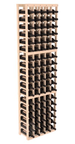 Wine Racks America InstaCellar Wine Rack Kit - Durable and Expandable Wine Storage System, Pine Unstained - Holds 90 Bottles