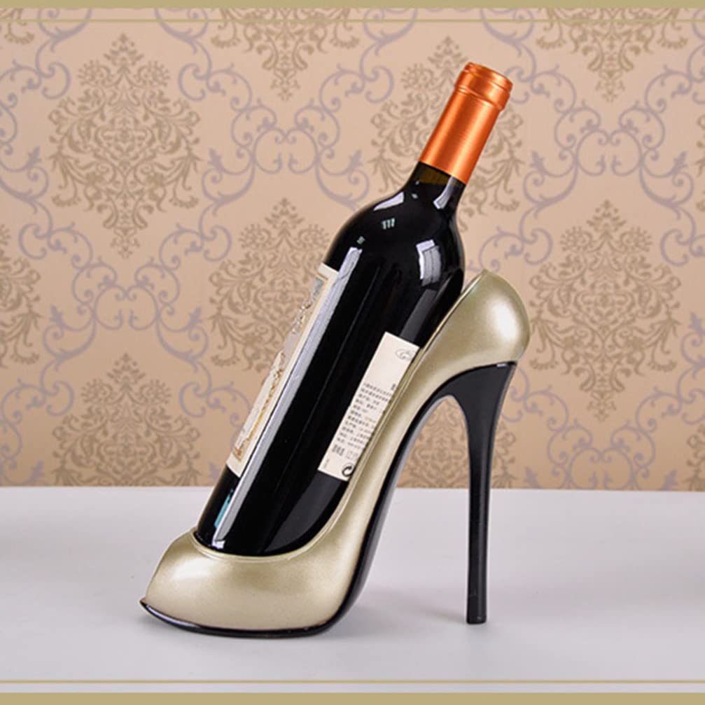 ULTNICE Tabletop Wine Rack 1pc High Heel Wine Bottle Holder High Heeled Shoes Decorative Wine Bottle Holder Wine Bottle Holder Shoe Stylish Conversation Starter Wine Rack Wine Racks Countertop