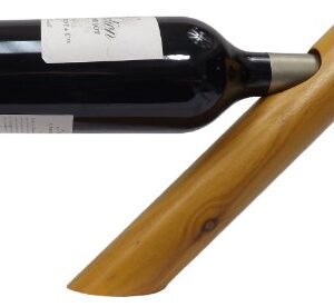 Core Helmet SMB01-4 RV Kitchen Cypress Wood Wine Bottle Holder, 4-Pack