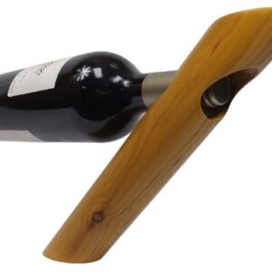 Core Helmet SMB01-4 RV Kitchen Cypress Wood Wine Bottle Holder, 4-Pack