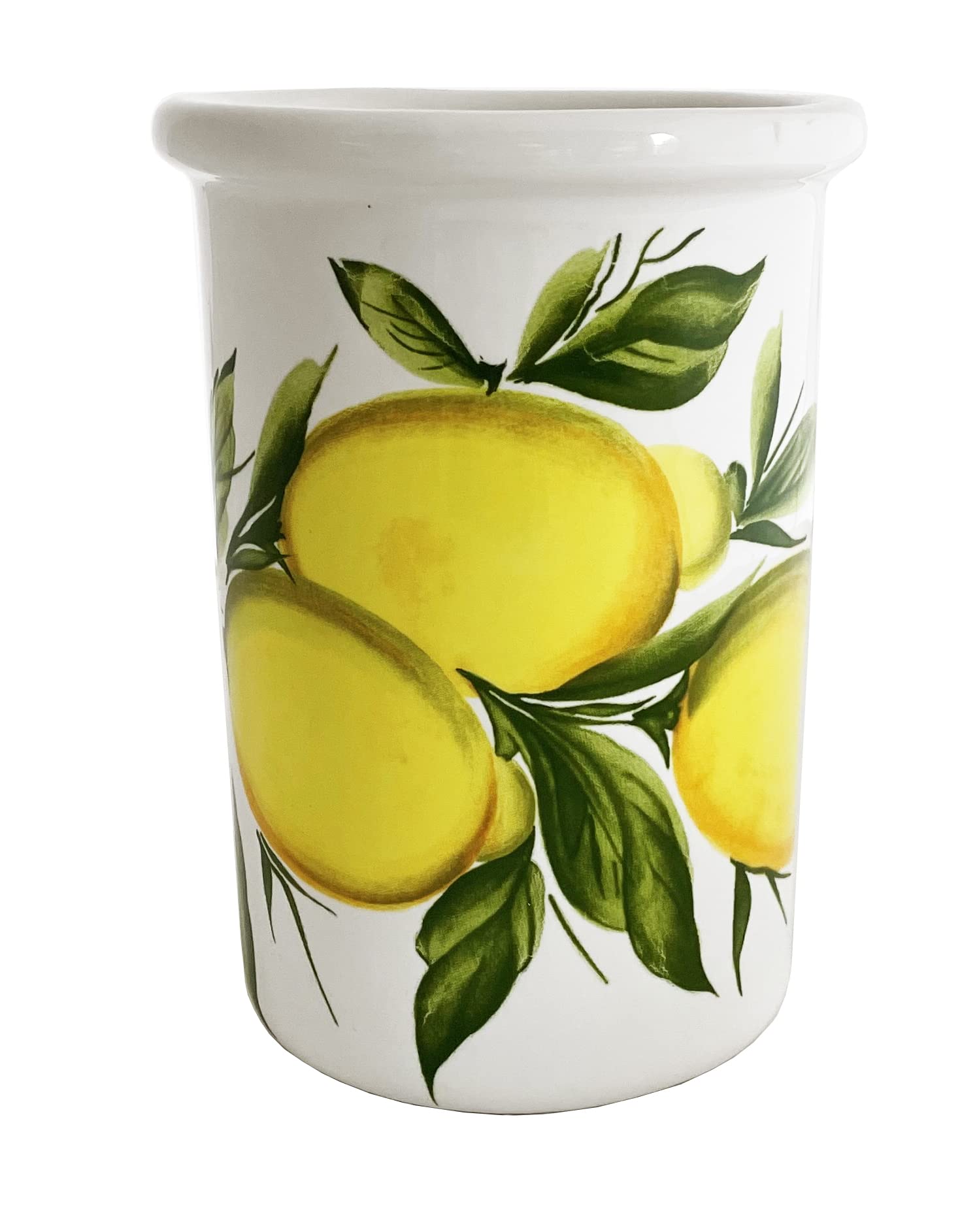 Abbiamo Tutto Lemon Wine Bottle Holder/Utensil holder