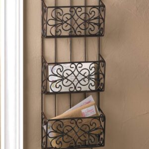 Vintage Charm Triple Wall Rack 10x2.5x29"