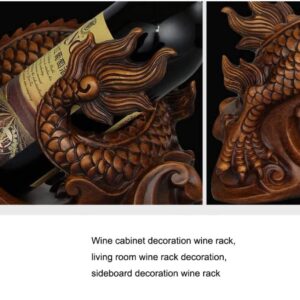 Wine Rack Wine Holder Wine Bottle Holder Resin Dragon Chinese Style Wine Rack Shelf Living Room Study Wine Cabinet Decorations Wine Storage Wine Racks