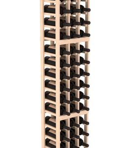 Wine Racks America InstaCellar Wine Rack Kit - Durable and Expandable Wine Storage System, Pine Unstained - Holds 54 Bottles