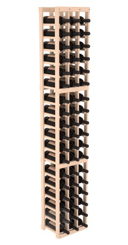 Wine Racks America InstaCellar Wine Rack Kit - Durable and Expandable Wine Storage System, Pine Unstained - Holds 54 Bottles