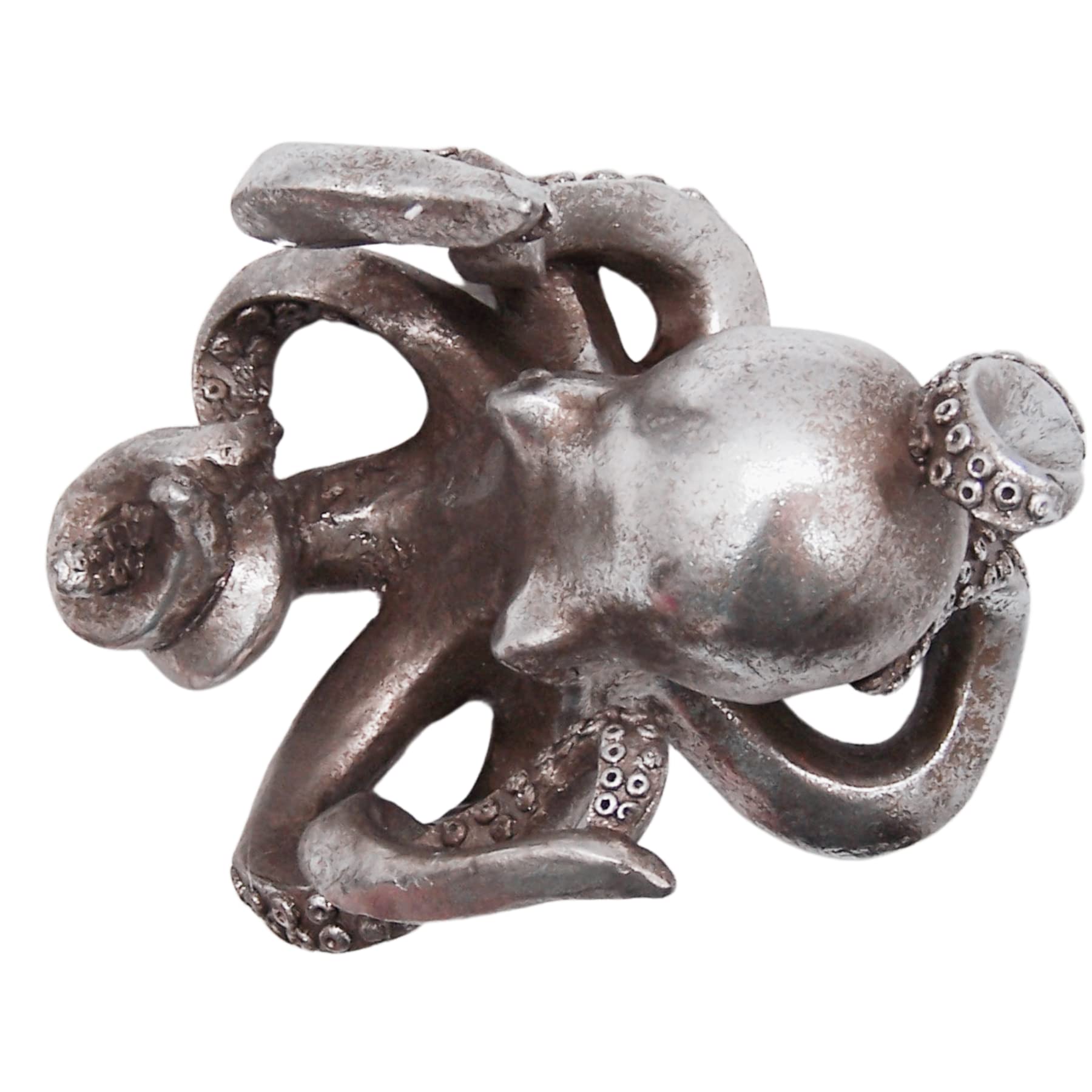 Octopus Wine Bottle Holder, Nautical Décor, Freestanding Tabletop Decoration, 4 Inches