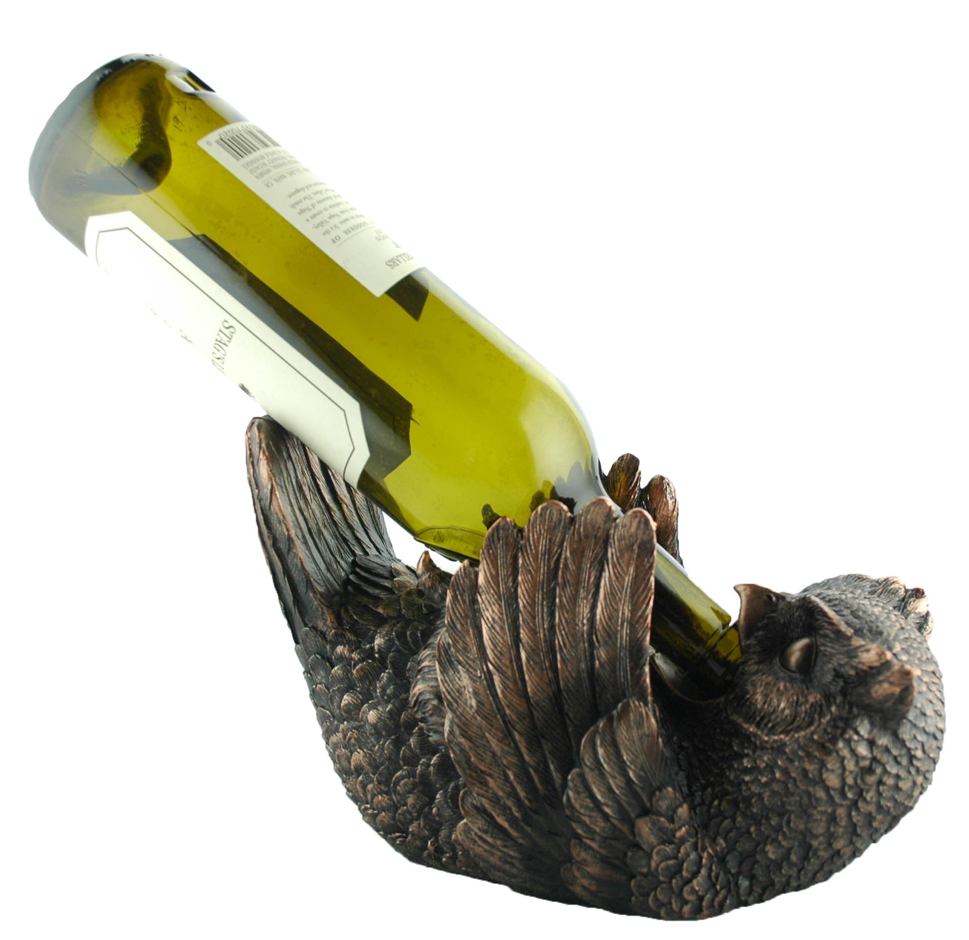 DWK Corporation DWKHD41465 Owl Wine Holder (Set of 1)