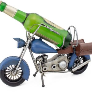 BRUBAKER Beer Bottle Holder Vintage Motorcycle - Metal - Beer Racks and Stands - Great Decoration