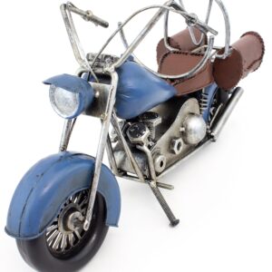 BRUBAKER Beer Bottle Holder Vintage Motorcycle - Metal - Beer Racks and Stands - Great Decoration